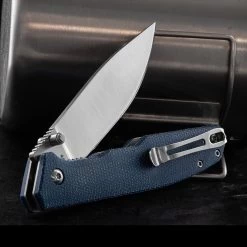 Magnum Deep Blue Canvas Folding Knife -Outdoor Sport Online Shop 01SC714.3 84279.1693831655