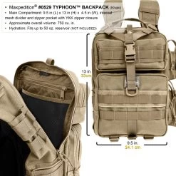 Maxpedition Typhoon Backpack -Outdoor Sport Online Shop 0529k 1 detail 02439.1676290203