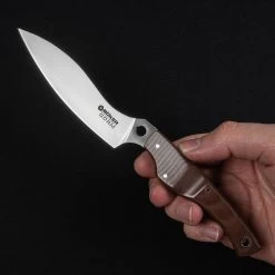 Boker Peeling Knife Micarta Fixed Blade
