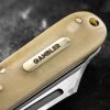 Andre De Villiers Gambler Bone NLA Folding Knife