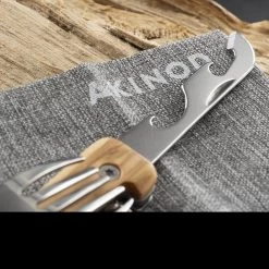 Akinod 13H25 Folding Cutlery Set -Outdoor Sport Online Shop AKI02M00001 83512.1616596803