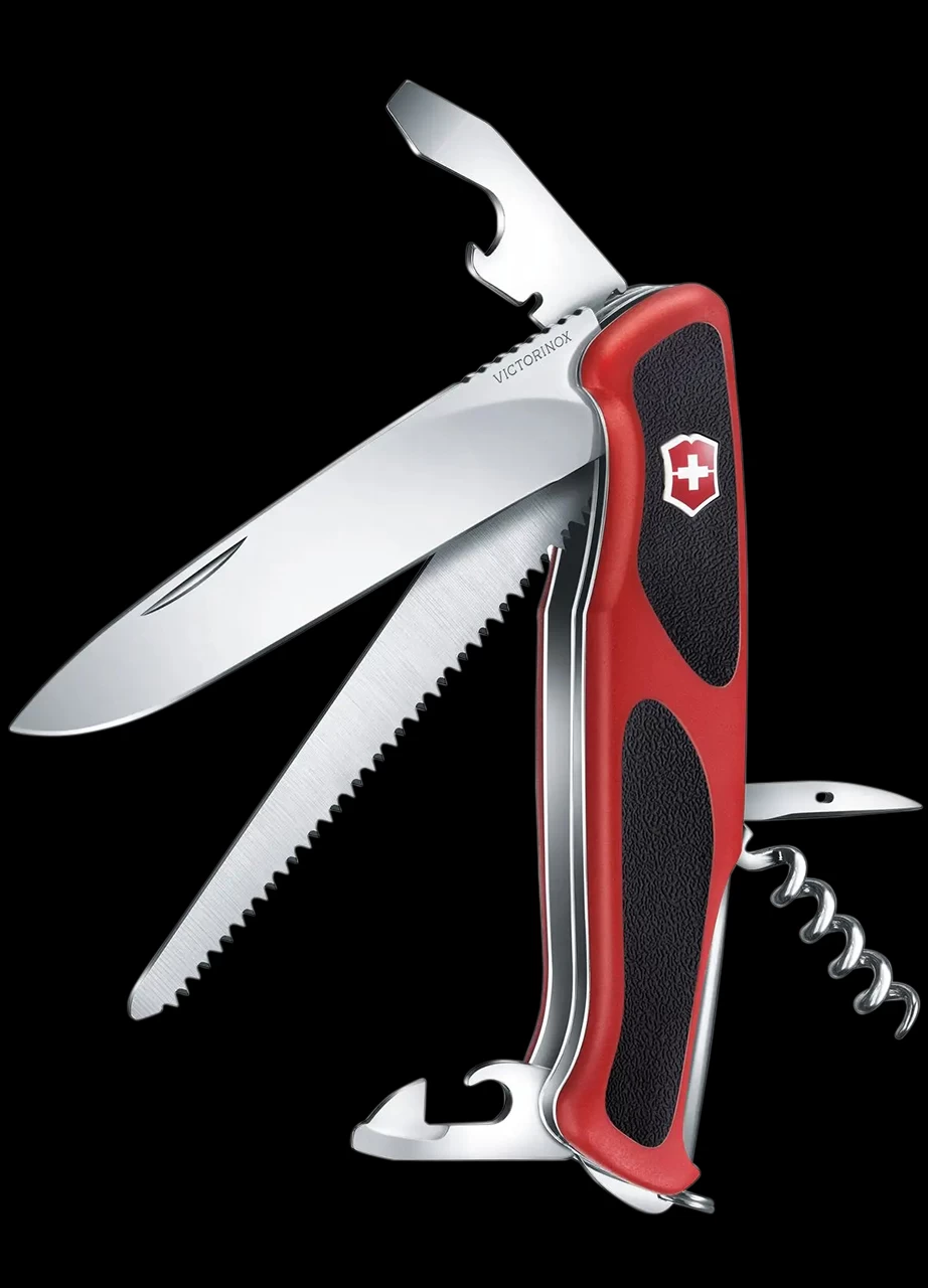 Victorinox Ranger Grip 55 Red And Black 4 Victorinox Ranger Grip 55 Red And Black - Image 2
