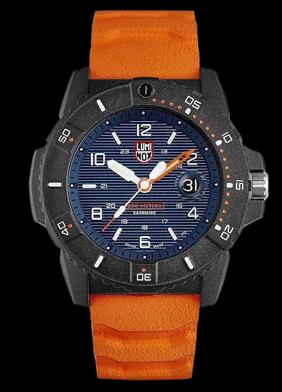 Luminox Navy Seal 3603 Black White Orange 4 Luminox Navy Seal 3603 Black White Orange - Image 2