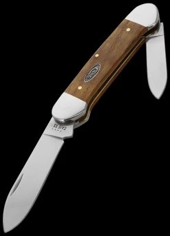 Case Canoe Yellow Curly Oak Folding Knife -Outdoor Sport Online Shop CA47126 03114.1696507507