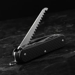 Fox Vulpis 5 Carbon Fibre Penknife