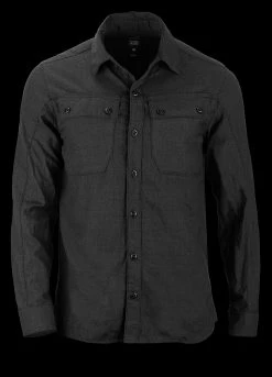 TAD Highland Shirt Heather Charcoal -Outdoor Sport Online Shop HIGHLAND SHIRT HEATHER CHARCOAL 78825.1665664240