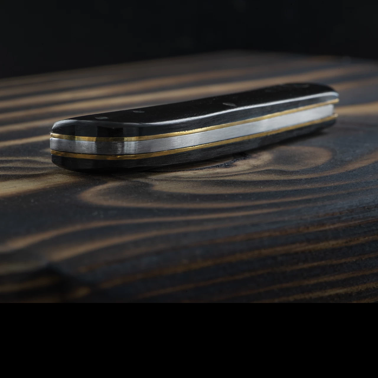 Hen And Rooster Buffalo Horn Folding Knife 5 Hen And Rooster Buffalo Horn Folding Knife - Image 3