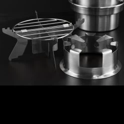 Kelly Kettle Trekker Kit Stainless Steel -Outdoor Sport Online Shop KK TREKKER KIT.1 53587.1643970480