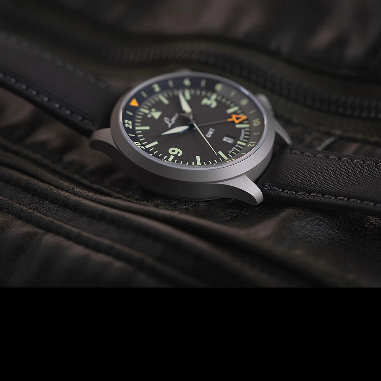 Laco Frankfurt GMT Pilot Watch 10 Laco Frankfurt GMT Pilot Watch - Image 8