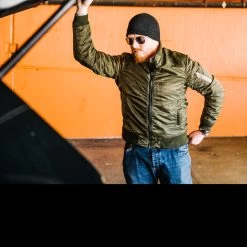 TAD MA-1 Flight Jacket Black -Outdoor Sport Online Shop MA 1det11 43468.1612190799