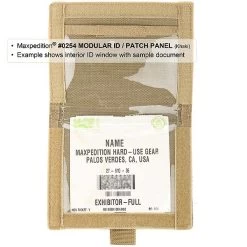 Maxpedition Modular ID/Patch Wallet -Outdoor Sport Online Shop MAXP 254 Kdet2 53349.1662129700