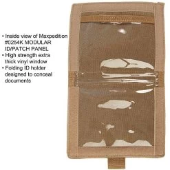 Maxpedition Modular ID/Patch Wallet -Outdoor Sport Online Shop MAXP 254 Kdet3 30856.1662129700