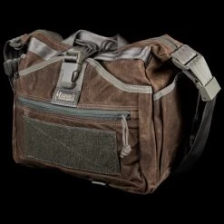 Magforce Gemini Sling Bag Waxed Canvas -Outdoor Sport Online Shop MF W0498 BR 07382.1689693404.1280.1280 71820.1689945483