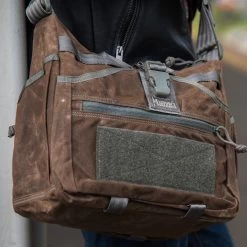 Magforce Gemini Sling Bag Waxed Canvas -Outdoor Sport Online Shop MF W0498 BRoutdoor4 76616.1689678068.1280.1280 09105.1689945483