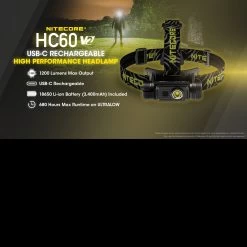 Nitecore HC60 V2 -Outdoor Sport Online Shop NITECORE HC60 2021 COOLdet4 61822.1637841783.1280.1280 27650.1637841874