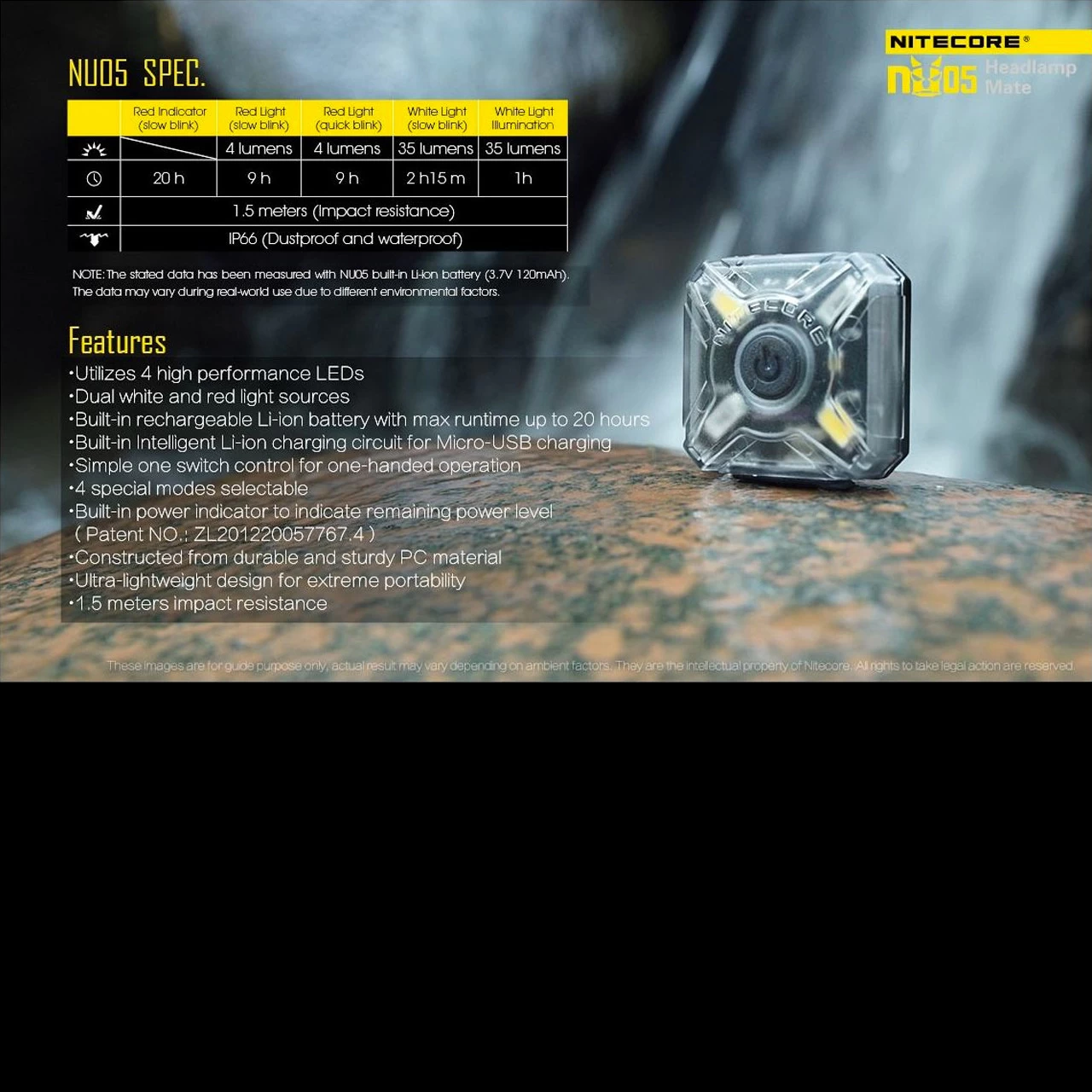 Nitecore NU05 Headlamp Mate 14 Nitecore NU05 Headlamp Mate - Image 12