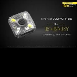 Nitecore NU05 Headlamp Mate 21 Nitecore NU05 Headlamp Mate -Outdoor Sport Online Shop NITECORE NU05.9 24114.1669994784.1280.1280 23229.1670320259