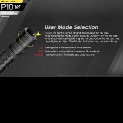 Nitecore P10 V2 -Outdoor Sport Online Shop NITECORE P10V2det4 70021.1595247052