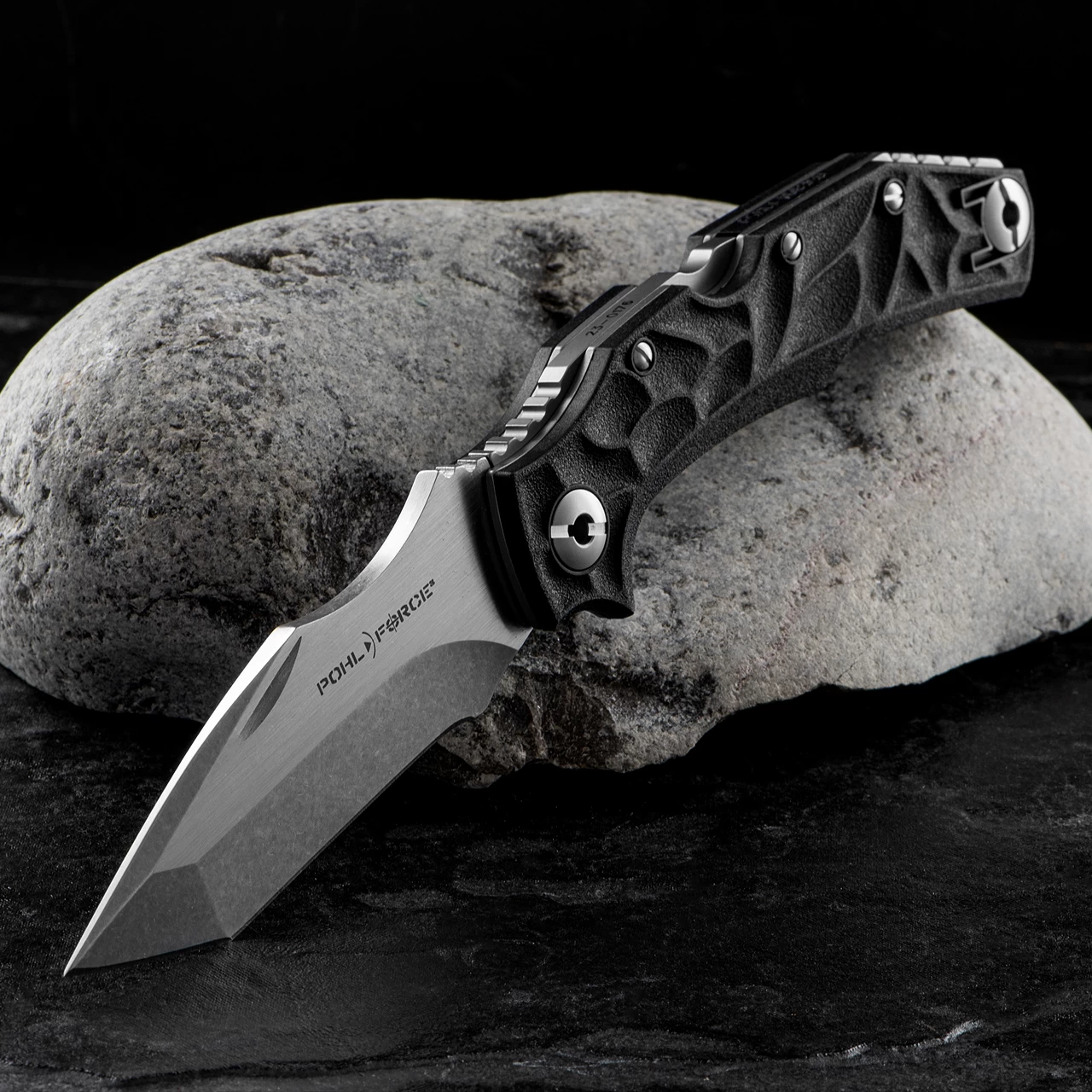 Pohl Force Bravo Two Classic Black Folding Knife 8 Pohl Force Bravo Two Classic Black Folding Knife - Image 6