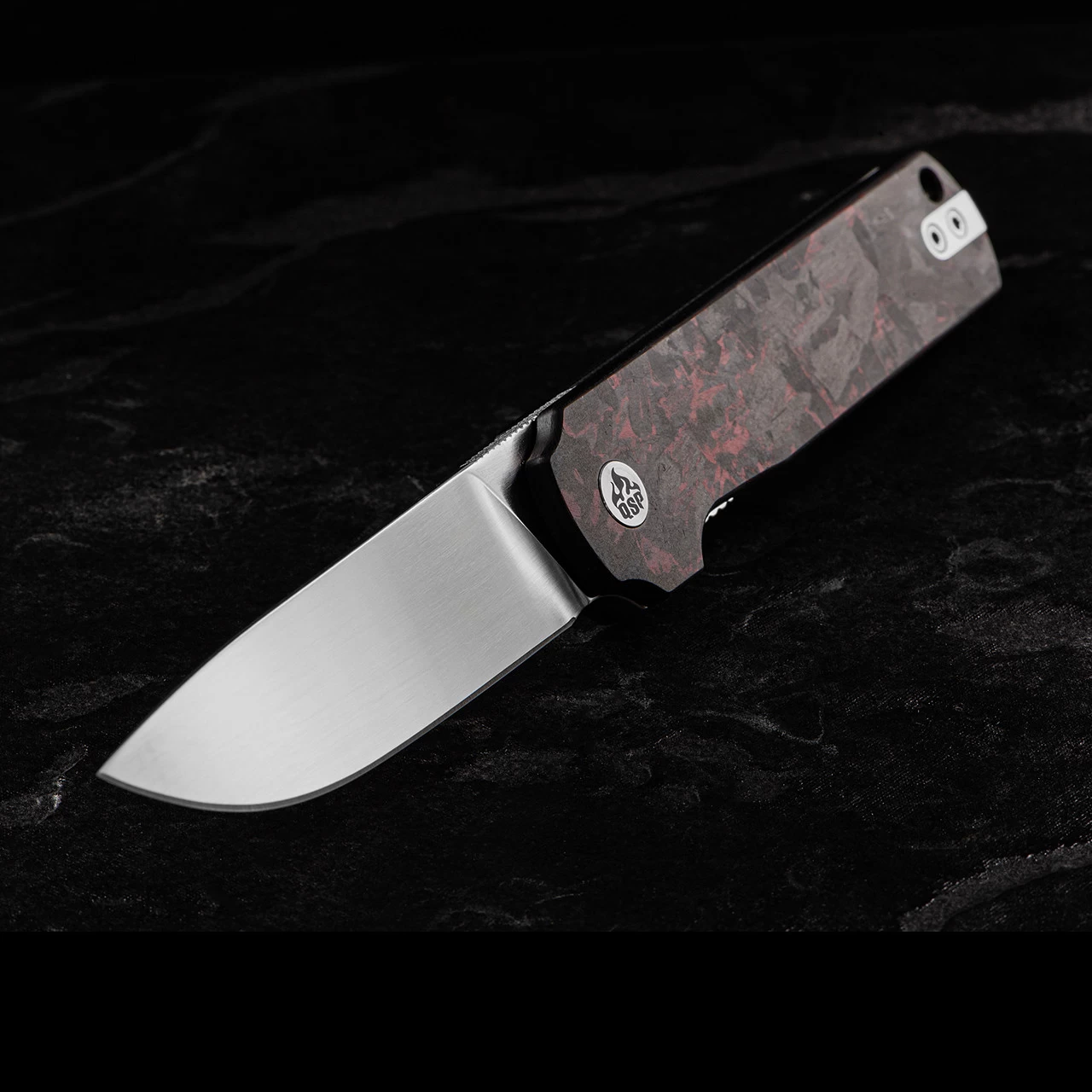 QSP Lark Carbon Fibre Folding Knife 3 QSP Lark Carbon Fibre Folding Knife
