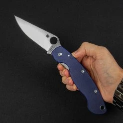 Spyderco Mili Model CPM S110V Folding Knife -Outdoor Sport Online Shop SC36GPDBL.1 87173.1695656523.1280.1280 22600.1695724104