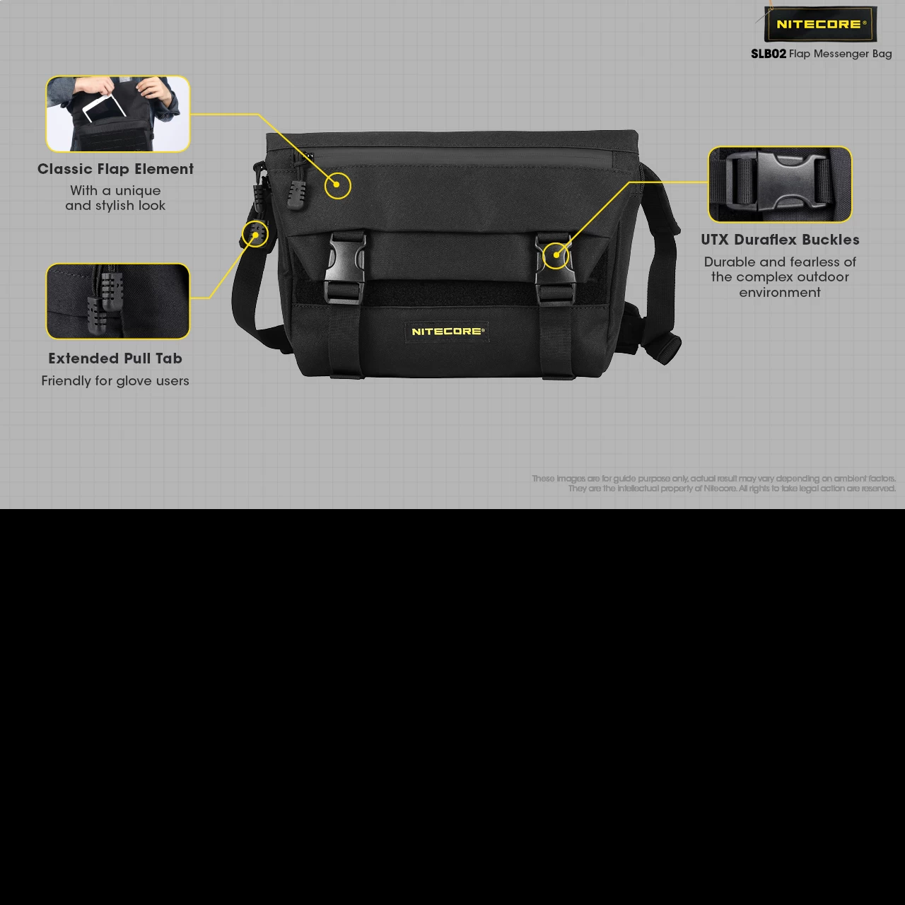 Nitecore SLB02 Messenger Bag 14 Nitecore SLB02 Messenger Bag - Image 12