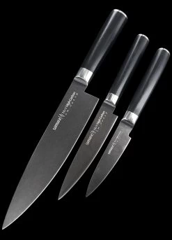 Samura Mo-V Stonewash Set Of 3