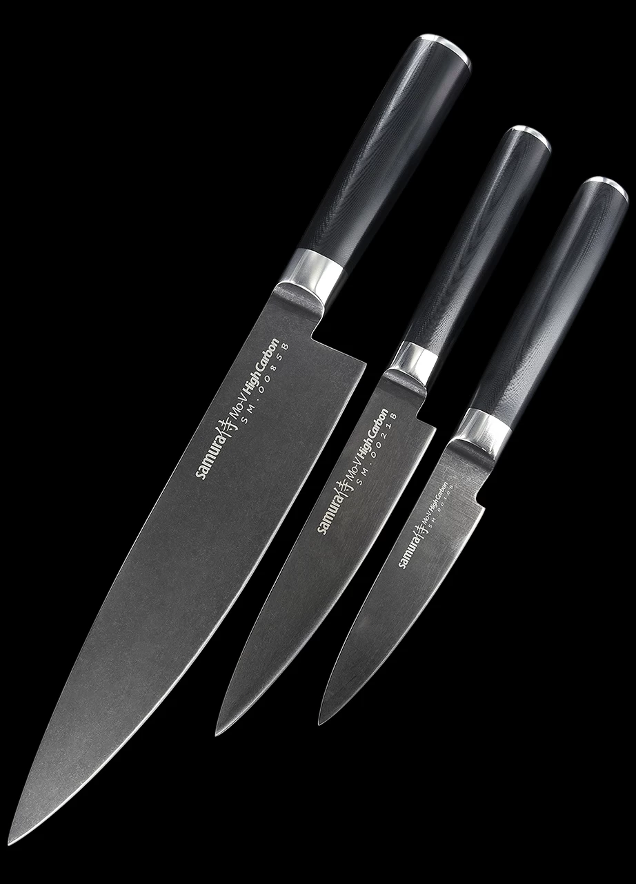 Samura Mo-V Stonewash Set Of 3 3 Samura Mo-V Stonewash Set Of 3