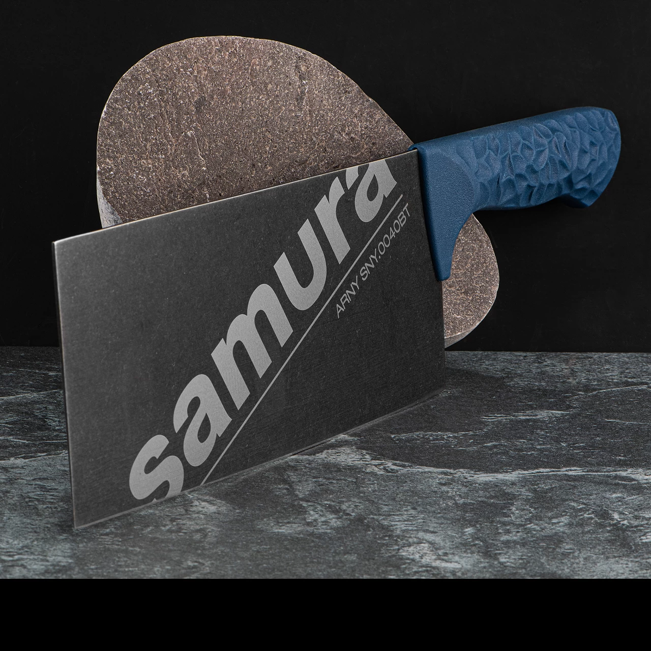 Samura ARNY Asian Chef's Knife Blue 7 Samura ARNY Asian Chef's Knife Blue - Image 5