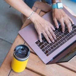 Klean Kanteen TKWide Insulated (355ml) Café Cap -Outdoor Sport Online Shop WIT K12TKWPCC BKdet7 43999.1612456490