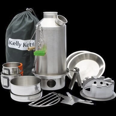 Kelly Kettle Ultimate Base Camp STEEL 3 Kelly Kettle Ultimate Base Camp STEEL