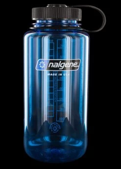 Nalgene Sustain Wide Mouth 1L Bottle -Outdoor Sport Online Shop blue 34281.1690902188