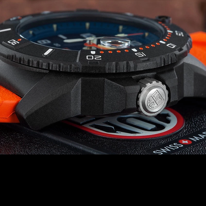 Luminox Navy Seal 3603 Black White Orange 8 Luminox Navy Seal 3603 Black White Orange - Image 6