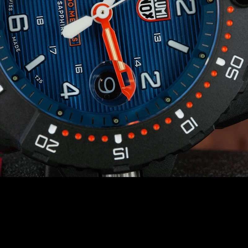 Luminox Navy Seal 3603 Black White Orange 6 Luminox Navy Seal 3603 Black White Orange - Image 4