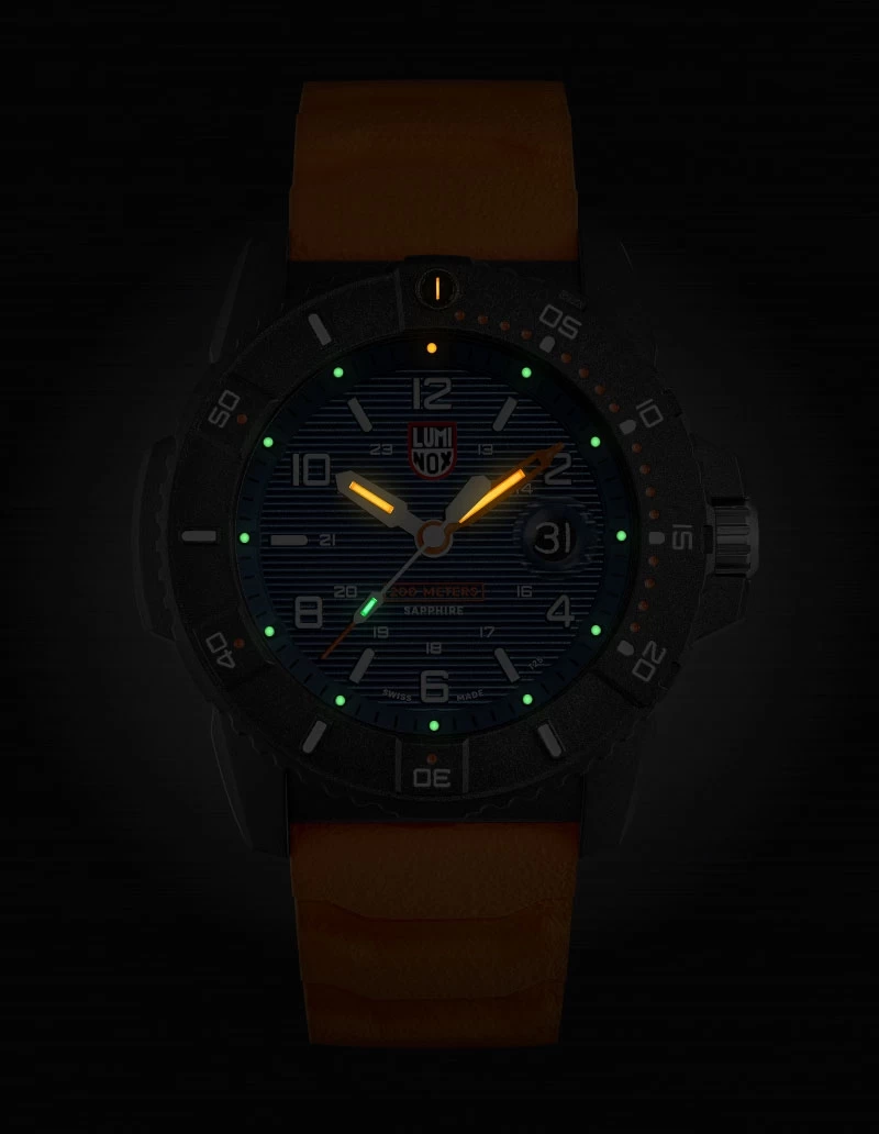 Luminox Navy Seal 3603 Black White Orange 5 Luminox Navy Seal 3603 Black White Orange - Image 3