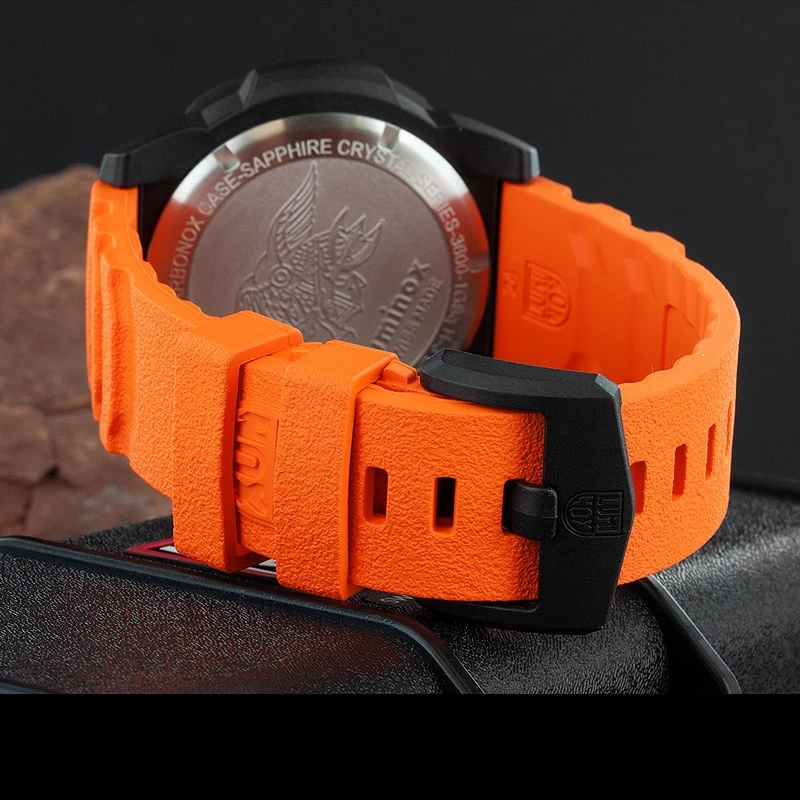 Luminox Navy Seal 3603 Black White Orange 10 Luminox Navy Seal 3603 Black White Orange - Image 8