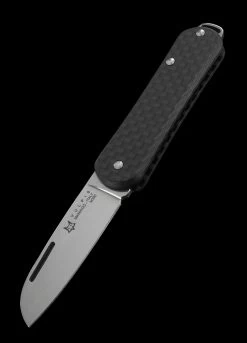 Fox Vulpis 1 Carbon Fibre 4.5 Penknife -Outdoor Sport Online Shop cf1 97238.1686746134
