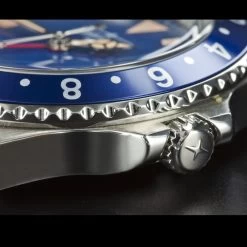 Davosa Vintage Diver Quartz Blue -Outdoor Sport Online Shop davos 162 500 45det3 36470.1646670613