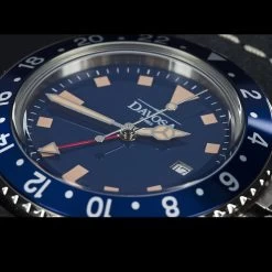 Davosa Vintage Diver Quartz Blue