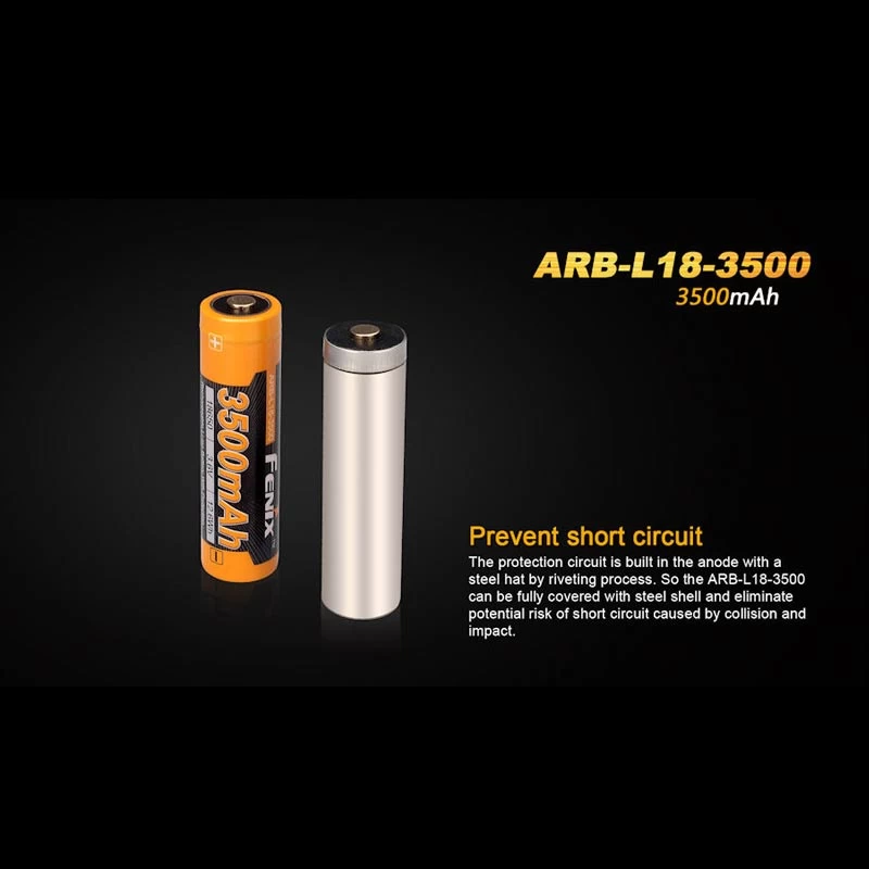 Fenix ARB-L18-3500 18650 4 Fenix ARB-L18-3500 18650 - Image 3