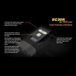 Fenix BC30R Bike Light -Outdoor Sport Online Shop fenix bc30rdet3 65112.1682605999