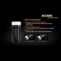 Fenix BC30R Bike Light -Outdoor Sport Online Shop fenix bc30rdet4 54975.1682605999