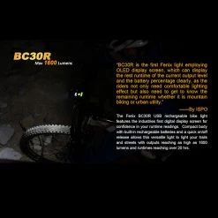 Fenix BC30R Bike Light -Outdoor Sport Online Shop fenix bc30rdet 91985.1682605999