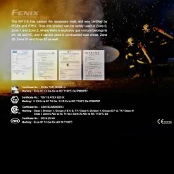 Fenix WF11E Intrinsically Safe Torch -Outdoor Sport Online Shop fenix wf11edet4 79487.1587421786