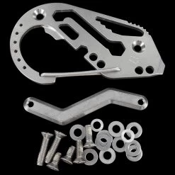 Fortius Keybiner Aluminium -Outdoor Sport Online Shop kbn0101det2 65018.1587402809