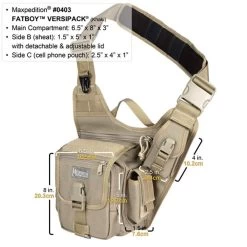 Maxpedition Fatboy Versipack -Outdoor Sport Online Shop maxp 403det7 89647.1662452493