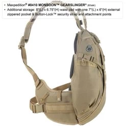 Maxpedition Monsoon Gearslinger -Outdoor Sport Online Shop maxp 410det4 38963.1662130624