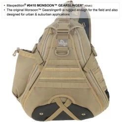 Maxpedition Monsoon Gearslinger -Outdoor Sport Online Shop maxp 410det 51684.1662130625