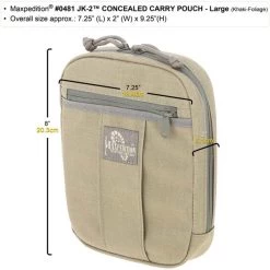 Maxpedition JK-2 Large Carry Pouch -Outdoor Sport Online Shop maxp 481det 33057.1677680683
