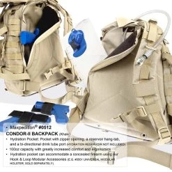 Maxpedition Condor II Backpack -Outdoor Sport Online Shop maxp 512 det4 69735.1587385616